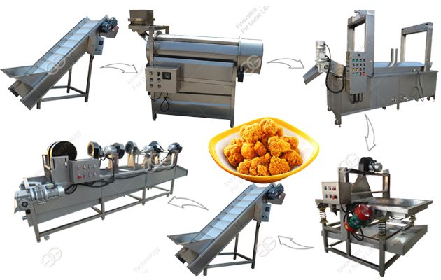 Chicken Nuggets Making Machine