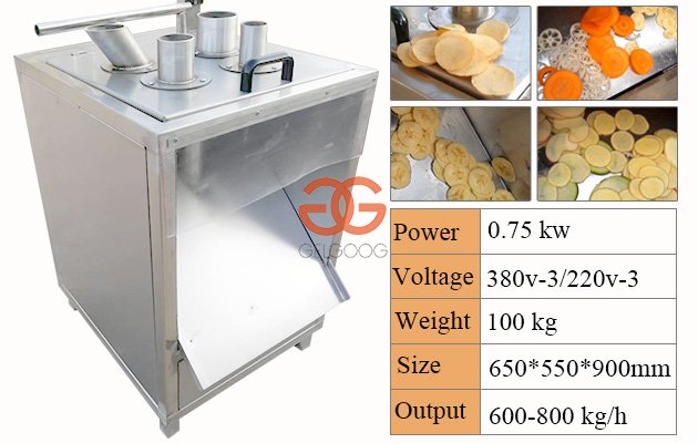 Stainless Steel Banana Chips Cutting Machine