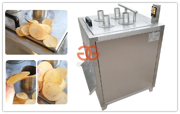 Stainless Steel Banana Chips Cutting Machine