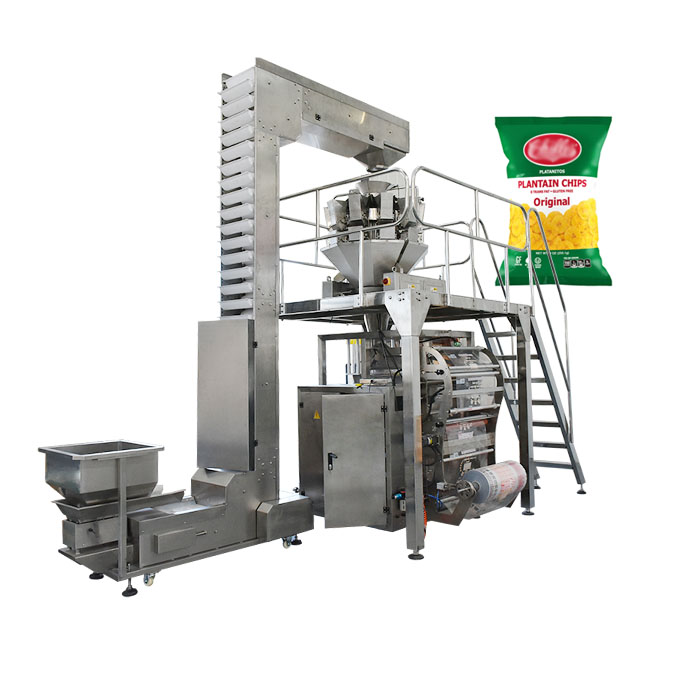 Automatic Plantain Banana Chips Packaging Machine 55 Bagsminute 5276